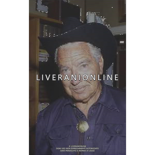 GIOVANNI LUIGI BONELLI, detto GIANLUIGI, Fumettista ed editore italiano, creatore del personaggio di TEX - RETROSPETTIVA. ©ARCHIVIO AGENZIA ALDO LIVERANI SAS