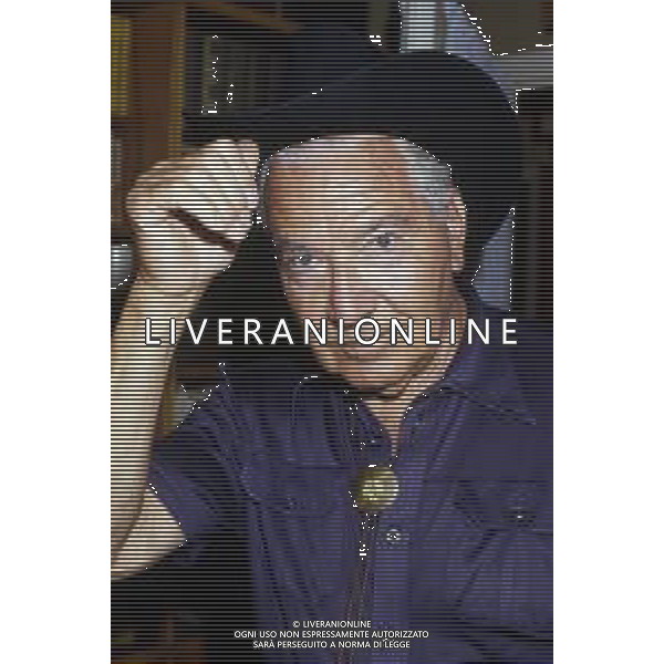 GIOVANNI LUIGI BONELLI, detto GIANLUIGI, Fumettista ed editore italiano, creatore del personaggio di TEX - RETROSPETTIVA. ©ARCHIVIO AGENZIA ALDO LIVERANI SAS