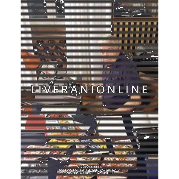 GIOVANNI LUIGI BONELLI, detto GIANLUIGI, Fumettista ed editore italiano, creatore del personaggio di TEX - RETROSPETTIVA. ©ARCHIVIO AGENZIA ALDO LIVERANI SAS