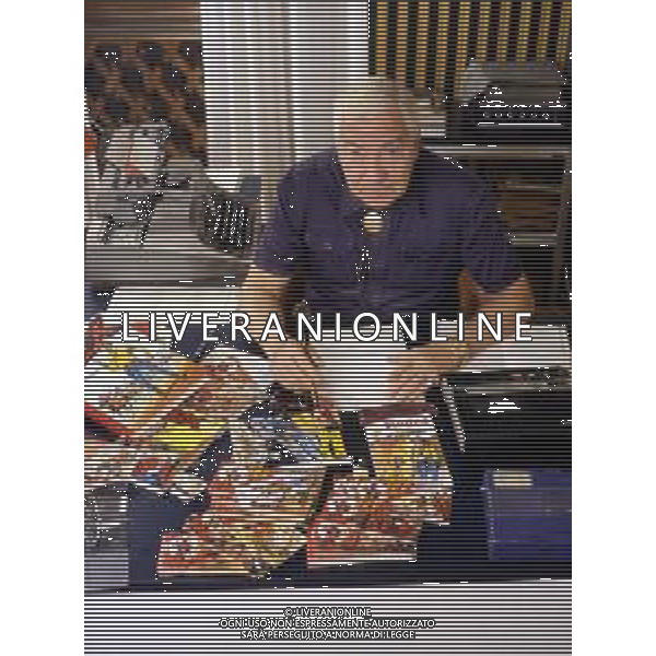 GIOVANNI LUIGI BONELLI, detto GIANLUIGI, Fumettista ed editore italiano, creatore del personaggio di TEX - RETROSPETTIVA. ©ARCHIVIO AGENZIA ALDO LIVERANI SAS