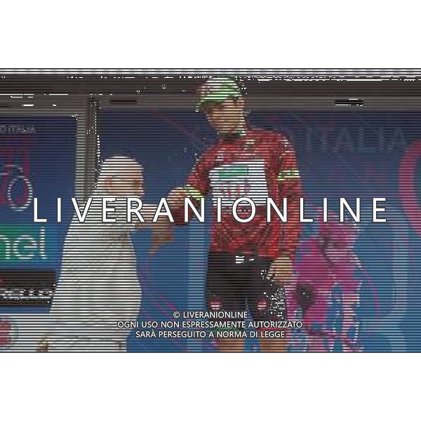 MORDANO 31 08 2020 GIRO D\'ITALIA UNDER 23 TAPPA RICCIONE-MORDANO NELLA FOTO NINO CERONI CON I VINCITROE LUCA COLNAGHI ©SIROTTI / AGENZIA ALDO LIVERANI SAS