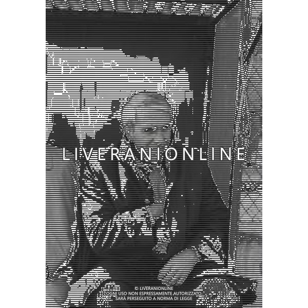 19-01-1986 MONZA CAMPIONATO DI CALCIO SERIE A MONZA PALERMO 1-1 NELLA FOTO FERNANDO VENERANDA ALLENATORE PALERMO CALCIO AG ALDO LIVERANI SAS