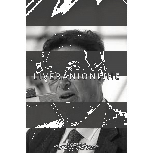 RETROSPETTIVA LUCIANO LAMA POLITICO E SINDACALISTA NELLA FOTO LUCIANO LAMA NELL\'ANNO 1985 AG ALDO LIVERANI SAS