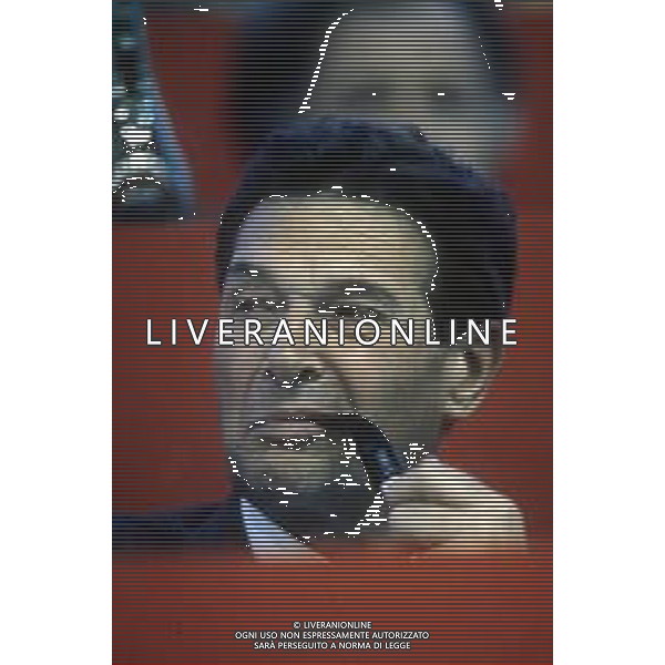 RETROSPETTIVA LUCIANO LAMA POLITICO E SINDACALISTA NELLA FOTO LUCIANO LAMA NELL\'ANNO 1986 AG ALDO LIVERANI SAS