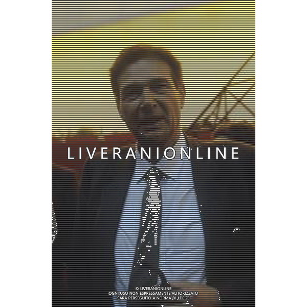 RETROSPETTIVA LUCIANO LAMA POLITICO E SINDACALISTA NELLA FOTO LUCIANO LAMA NELL\'ANNO 1986 AG ALDO LIVERANI SAS