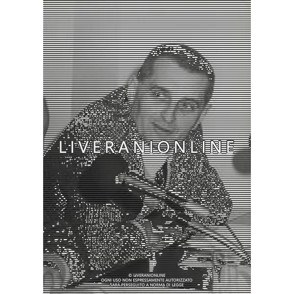 RETROSPETTIVA ANTONIO PIZZINATO POLITICO E SINDACALISTA NELLA FOTO ANTONIO PIZZINATO NELL\'ANNO 1986 AG ALDO LIVERANI SAS