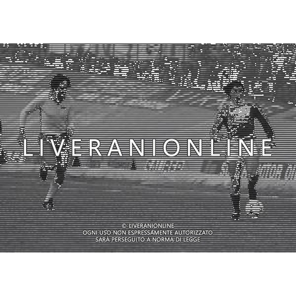 14-02-1982 VARESE CAMPIONATO DI CALCIO SERIE B VARESE CATANIA 1-1 NELLA FOTO BRUNO LIMIDO AG ALDO LIVERANI SAS
