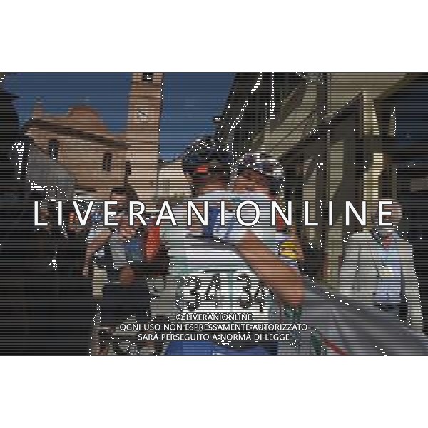 02-09-2020 Settimana Internazionale Coppi E Bartali; Tappa 02 Riccione - Sogliano Al Rubicone; 2020, Deceuninck - Quick Step; Bagioli, Andrea; Honore, Mikkel Frolich; Sogliano Al Rubicone; ©SIROTTI / AGENZIA ALDO LIVERANI SAS