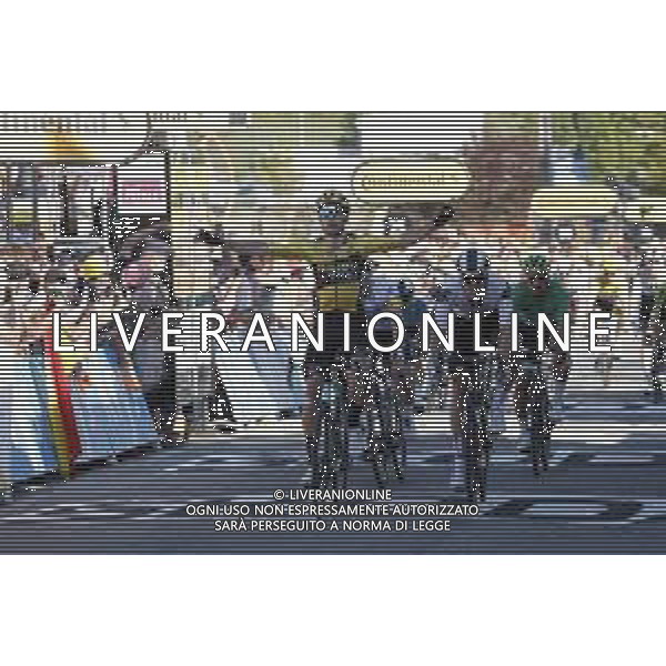 02-09-2020 Tour De France; Tappa 05 Gap - Privas; 2020, Jumbo - Visma; 2020, Sunweb; Van Aert, Wout; Bol, Cees; Privas; ©SIROTTI / AGENZIA ALDO LIVERANI SAS