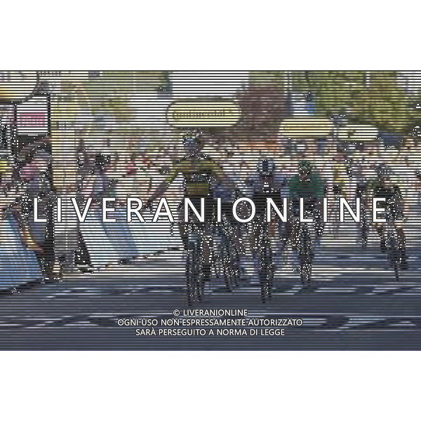 02-09-2020 Tour De France; Tappa 05 Gap - Privas; 2020, Jumbo - Visma; 2020, Sunweb; Van Aert, Wout; Bol, Cees; Privas; ©SIROTTI / AGENZIA ALDO LIVERANI SAS