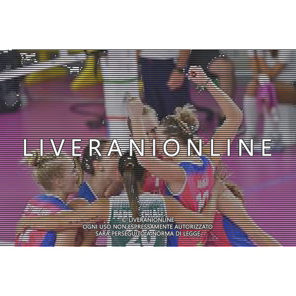 Secondo turno - Savino Del Bene Scandicci vs Saugella Monza - Volley Supercoppa Femminile, 02 settembre 2020 Scandicci, Italia Nella foto: Esultanza Saugella Monza @LM/Lisa Guglielmi/ AGENZIA ALDO LIVERANI SAS