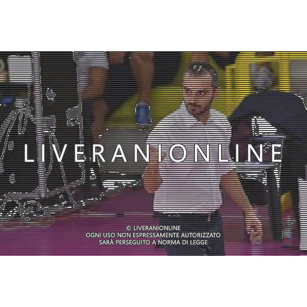 Secondo turno - Savino Del Bene Scandicci vs Saugella Monza - Volley Supercoppa Femminile, 02 settembre 2020 Scandicci, Italia Nella foto: Marco Gaspari (allenatore Saugella Monza) @LM/Lisa Guglielmi/ AGENZIA ALDO LIVERANI SAS