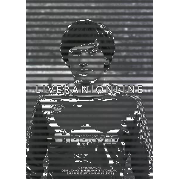 17-01-1982 VARESE CAMPIONATO DI CALCIO SERIE B VARESE LAZIO 1-1 NELLA FOTO SALVADE\' FRANCO AG ALDO LIVERANI SAS