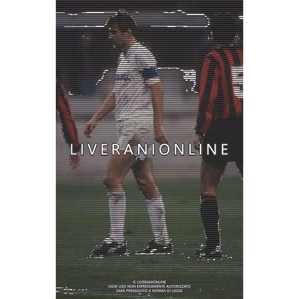 RETROSPETTIVA JAN CEULEMANS CALCIATORE NELLA FOTO JAN CEULEMANS CON LA MAGLIA DEL BRUGES NELL\'ANNO 1999 AG ALDO LIVERANI SAS