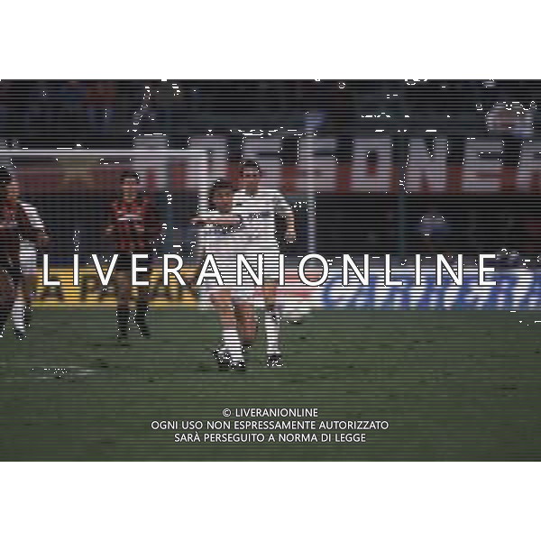 RETROSPETTIVA JAN CEULEMANS CALCIATORE NELLA FOTO JAN CEULEMANS CON LA MAGLIA DEL BRUGES NELL\'ANNO 1999 AG ALDO LIVERANI SAS
