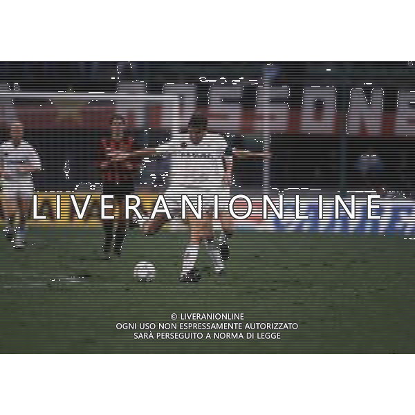 RETROSPETTIVA JAN CEULEMANS CALCIATORE NELLA FOTO JAN CEULEMANS CON LA MAGLIA DEL BRUGES NELL\'ANNO 1999 AG ALDO LIVERANI SAS