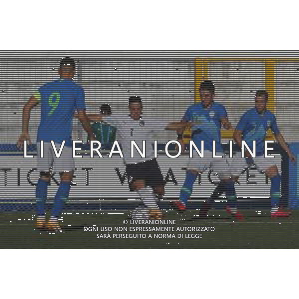 Lignano Sabbiadoro Partita Amichevole ITALIA Under 21 - SLOVENIA Under 21 del 03/09/2020 - nella foto: Raspadori Giacomo (Italia) ©Claudio Zamagni/Agenzia Aldo Liverani Raspadori Giacomo (Italia) during International friendly soccer match between ITALY Under 21 and SLOVENIA Under 21 at G. Teghil Stadium in Lignano Sabbiadoro on September 03 2020. photo credit by Claudio Zamagni/Aldo Liverani Photo Agency/ AGENZIA ALDO LIVERANI SAS