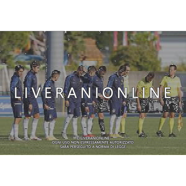 Lignano Sabbiadoro Partita Amichevole ITALIA Under 21 - SLOVENIA Under 21 del 03/09/2020 - nella foto: la formazione dell\'Italia schierata ©Claudio Zamagni/Agenzia Aldo Liverani during International friendly soccer match between ITALY Under 21 and SLOVENIA Under 21 at G. Teghil Stadium in Lignano Sabbiadoro on September 03 2020. photo credit by Claudio Zamagni/Aldo Liverani Photo Agency/ AGENZIA ALDO LIVERANI SAS