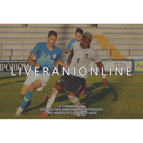 Lignano Sabbiadoro Partita Amichevole ITALIA Under 21 - SLOVENIA Under 21 del 03/09/2020 - nella foto: Salcedo Eddie(Italia) ©Claudio Zamagni/Agenzia Aldo Liverani during International friendly soccer match between ITALY Under 21 and SLOVENIA Under 21 at G. Teghil Stadium in Lignano Sabbiadoro on September 03 2020. photo credit by Claudio Zamagni/Aldo Liverani Photo Agency/ AGENZIA ALDO LIVERANI SAS