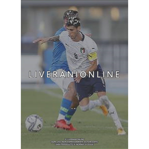 Lignano Sabbiadoro Partita Amichevole ITALIA Under 21 - SLOVENIA Under 21 del 03/09/2020 - nella foto: Melegoni Filippo (Italia) ©Claudio Zamagni/Agenzia Aldo Liverani Melegoni Filippo (Italia) during International friendly soccer match between ITALY Under 21 and SLOVENIA Under 21 at G. Teghil Stadium in Lignano Sabbiadoro on September 03 2020. photo credit by Claudio Zamagni/Aldo Liverani Photo Agency/ AGENZIA ALDO LIVERANI SAS