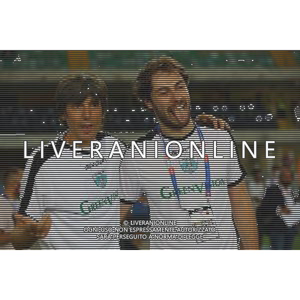 Partita del cuore - Edizione Speciale 2020 Verona, 3 Settembre 2020 Nella foto: Bugo e Riccardo Zanotti dei Pinguini Tattici Nucleari Ph. Soli - Ag. Aldo Liverani / AGENZIA ALDO LIVERANI SAS