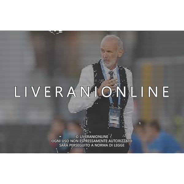 Lignano Sabbiadoro Partita Amichevole ITALIA Under 21 - SLOVENIA Under 21 del 03/09/2020 - nella foto: Mister Paolo Nicolato ©Claudio Zamagni/Agenzia Aldo Liverani Mister Paolo Nicolato during International friendly soccer match between ITALY Under 21 and SLOVENIA Under 21 at G. Teghil Stadium in Lignano Sabbiadoro on September 03 2020. photo credit by Claudio Zamagni/Aldo Liverani Photo Agency