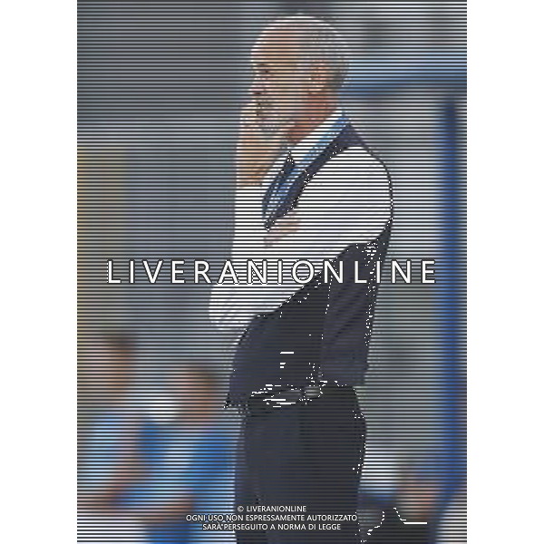 Lignano Sabbiadoro Partita Amichevole ITALIA Under 21 - SLOVENIA Under 21 del 03/09/2020 - nella foto: Mister Paolo Nicolato ©Claudio Zamagni/Agenzia Aldo Liverani Mister Paolo Nicolato during International friendly soccer match between ITALY Under 21 and SLOVENIA Under 21 at G. Teghil Stadium in Lignano Sabbiadoro on September 03 2020. photo credit by Claudio Zamagni/Aldo Liverani Photo Agency