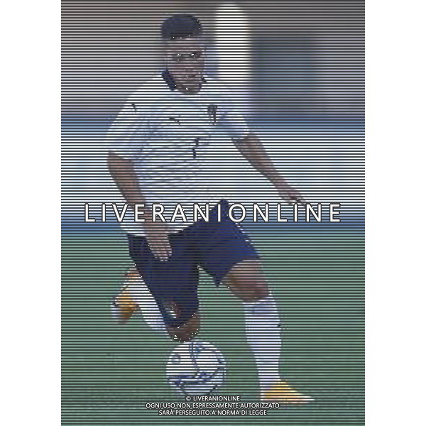 Lignano Sabbiadoro Partita Amichevole ITALIA Under 21 - SLOVENIA Under 21 del 03/09/2020 - nella foto: Raspadori Giacomo (Italia) ©Claudio Zamagni/Agenzia Aldo Liverani Raspadori Giacomo (Italia) during International friendly soccer match between ITALY Under 21 and SLOVENIA Under 21 at G. Teghil Stadium in Lignano Sabbiadoro on September 03 2020. photo credit by Claudio Zamagni/Aldo Liverani Photo Agency