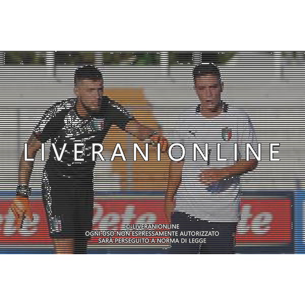 Lignano Sabbiadoro Partita Amichevole ITALIA Under 21 - SLOVENIA Under 21 del 03/09/2020 - nella foto: Alessandro Plizzari(Italia) Raspadori Giacomo (Italia) ©Claudio Zamagni/Agenzia Aldo Liverani Alessandro Plizzari(Italia) Raspadori Giacomo (Italia) during International friendly soccer match between ITALY Under 21 and SLOVENIA Under 21 at G. Teghil Stadium in Lignano Sabbiadoro on September 03 2020. photo credit by Claudio Zamagni/Aldo Liverani Photo Agency
