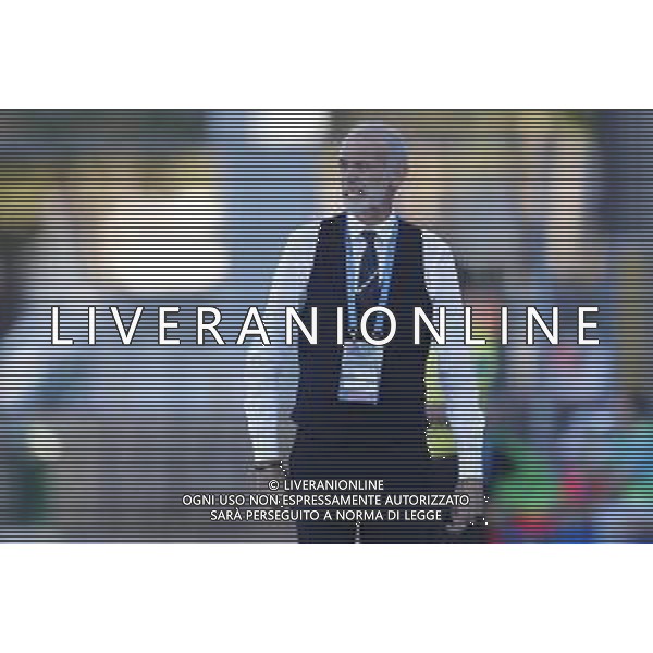 Lignano Sabbiadoro Partita Amichevole ITALIA Under 21 - SLOVENIA Under 21 del 03/09/2020 - nella foto: Mister Paolo Nicolato ©Claudio Zamagni/Agenzia Aldo Liverani Mister Paolo Nicolato during International friendly soccer match between ITALY Under 21 and SLOVENIA Under 21 at G. Teghil Stadium in Lignano Sabbiadoro on September 03 2020. photo credit by Claudio Zamagni/Aldo Liverani Photo Agency