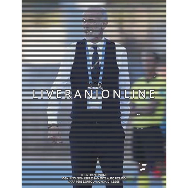 Lignano Sabbiadoro Partita Amichevole ITALIA Under 21 - SLOVENIA Under 21 del 03/09/2020 - nella foto: Mister Paolo Nicolato ©Claudio Zamagni/Agenzia Aldo Liverani Mister Paolo Nicolato during International friendly soccer match between ITALY Under 21 and SLOVENIA Under 21 at G. Teghil Stadium in Lignano Sabbiadoro on September 03 2020. photo credit by Claudio Zamagni/Aldo Liverani Photo Agency