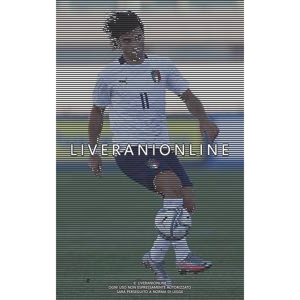 Lignano Sabbiadoro Partita Amichevole ITALIA Under 21 - SLOVENIA Under 21 del 03/09/2020 - nella foto: Sottil Riccardo (Italia) ©Claudio Zamagni/Agenzia Aldo Liverani Sottil Riccardo (Italia) during International friendly soccer match between ITALY Under 21 and SLOVENIA Under 21 at G. Teghil Stadium in Lignano Sabbiadoro on September 03 2020. photo credit by Claudio Zamagni/Aldo Liverani Photo Agency