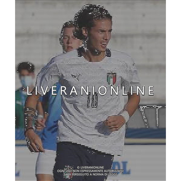 Lignano Sabbiadoro Partita Amichevole ITALIA Under 21 - SLOVENIA Under 21 del 03/09/2020 - nella foto: Colpani Andrea (Italia) ©Claudio Zamagni/Agenzia Aldo Liverani Colpani Andrea (Italia) during International friendly soccer match between ITALY Under 21 and SLOVENIA Under 21 at G. Teghil Stadium in Lignano Sabbiadoro on September 03 2020. photo credit by Claudio Zamagni/Aldo Liverani Photo Agency