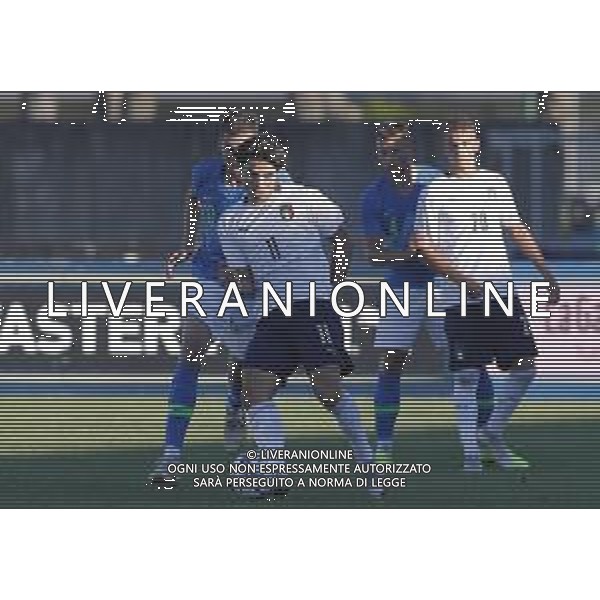 Lignano Sabbiadoro Partita Amichevole ITALIA Under 21 - SLOVENIA Under 21 del 03/09/2020 - nella foto: Sottil Riccardo (Italia) ©Claudio Zamagni/Agenzia Aldo Liverani Sottil Riccardo (Italia) during International friendly soccer match between ITALY Under 21 and SLOVENIA Under 21 at G. Teghil Stadium in Lignano Sabbiadoro on September 03 2020. photo credit by Claudio Zamagni/Aldo Liverani Photo Agency