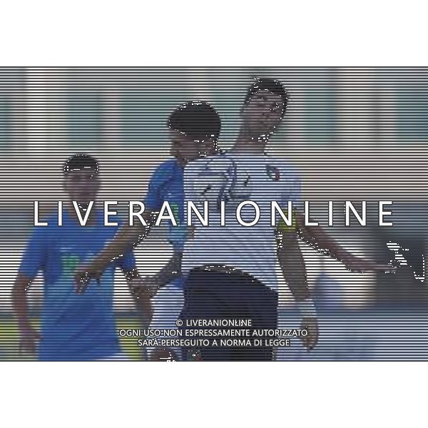 Lignano Sabbiadoro Partita Amichevole ITALIA Under 21 - SLOVENIA Under 21 del 03/09/2020 - nella foto: Melegoni Filippo (Italia) ©Claudio Zamagni/Agenzia Aldo Liverani Melegoni Filippo (Italia) during International friendly soccer match between ITALY Under 21 and SLOVENIA Under 21 at G. Teghil Stadium in Lignano Sabbiadoro on September 03 2020. photo credit by Claudio Zamagni/Aldo Liverani Photo Agency