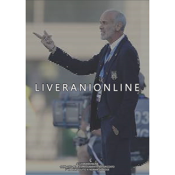 Lignano Sabbiadoro Partita Amichevole ITALIA Under 21 - SLOVENIA Under 21 del 03/09/2020 - nella foto: Mister Paolo Nicolato ©Claudio Zamagni/Agenzia Aldo Liverani Mister Paolo Nicolato during International friendly soccer match between ITALY Under 21 and SLOVENIA Under 21 at G. Teghil Stadium in Lignano Sabbiadoro on September 03 2020. photo credit by Claudio Zamagni/Aldo Liverani Photo Agency