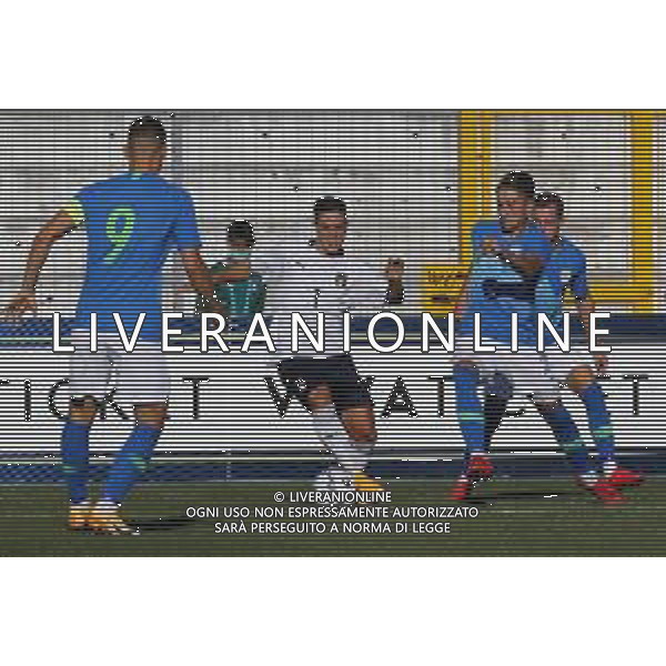 Lignano Sabbiadoro Partita Amichevole ITALIA Under 21 - SLOVENIA Under 21 del 03/09/2020 - nella foto: Raspadori Giacomo (Italia) ©Claudio Zamagni/Agenzia Aldo Liverani Raspadori Giacomo (Italia) during International friendly soccer match between ITALY Under 21 and SLOVENIA Under 21 at G. Teghil Stadium in Lignano Sabbiadoro on September 03 2020. photo credit by Claudio Zamagni/Aldo Liverani Photo Agency