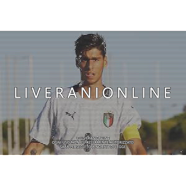 Lignano Sabbiadoro Partita Amichevole ITALIA Under 21 - SLOVENIA Under 21 del 03/09/2020 - nella foto: Melegoni Filippo (Italia) ©Claudio Zamagni/Agenzia Aldo Liverani Melegoni Filippo (Italia) during International friendly soccer match between ITALY Under 21 and SLOVENIA Under 21 at G. Teghil Stadium in Lignano Sabbiadoro on September 03 2020. photo credit by Claudio Zamagni/Aldo Liverani Photo Agency