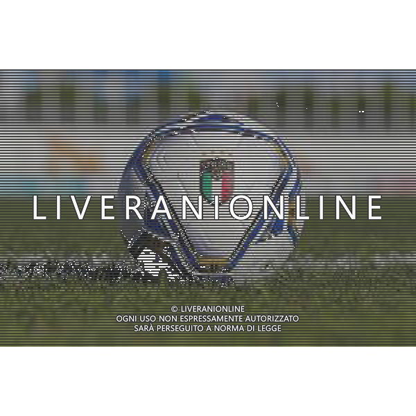 Lignano Sabbiadoro Partita Amichevole ITALIA Under 21 - SLOVENIA Under 21 del 03/09/2020 - nella foto: una palla da gioco ©Claudio Zamagni/Agenzia Aldo Liverani a ball of play during International friendly soccer match between ITALY Under 21 and SLOVENIA Under 21 at G. Teghil Stadium in Lignano Sabbiadoro on September 03 2020. photo credit by Claudio Zamagni/Aldo Liverani Photo Agency
