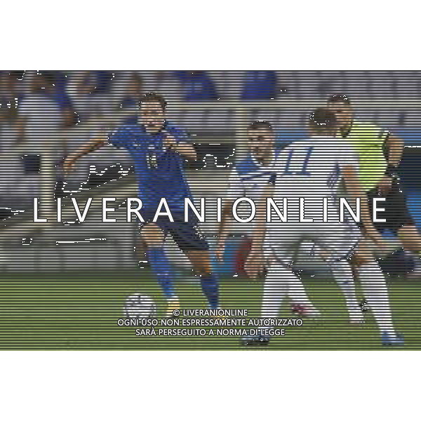 FIRENZE - UEFA Nations League gruppo A ITALIA - BOSNIA ERZEGOVINA 04/09/2020 nella foto: Chiesa Federico(Italia) ©Claudio Zamagni/Agenzi Aldo Liverani s.a.s. Chiesa Federico(Italia) during UEFA Nations League - group A between Italy and Bosnia ERZEGOVINA at Artemio Franchi Stadium on September 04 2020 in Florence photo credit by Claudio Zamagni/Aldo Liverani Photo Agency/ AGENZIA ALDO LIVERANI SAS