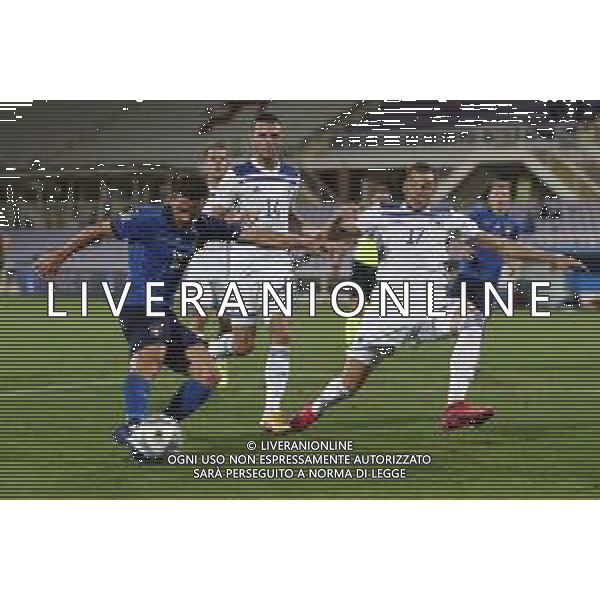 FIRENZE - UEFA Nations League gruppo A ITALIA - BOSNIA ERZEGOVINA 04/09/2020 nella foto: occasione Florenzi Alessandro(Italia) ©Claudio Zamagni/Agenzi Aldo Liverani s.a.s. during UEFA Nations League - group A between Italy and Bosnia ERZEGOVINA at Artemio Franchi Stadium on September 04 2020 in Florence photo credit by Claudio Zamagni/Aldo Liverani Photo Agency/ AGENZIA ALDO LIVERANI SAS