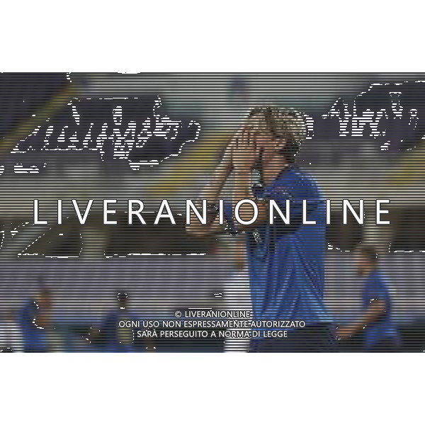 FIRENZE - UEFA Nations League gruppo A ITALIA - BOSNIA ERZEGOVINA 04/09/2020 nella foto: delusione Zaniolo Nicolo’(Italia) ©Claudio Zamagni/Agenzi Aldo Liverani s.a.s. during UEFA Nations League - group A between Italy and Bosnia ERZEGOVINA at Artemio Franchi Stadium on September 04 2020 in Florence photo credit by Claudio Zamagni/Aldo Liverani Photo Agency/ AGENZIA ALDO LIVERANI SAS