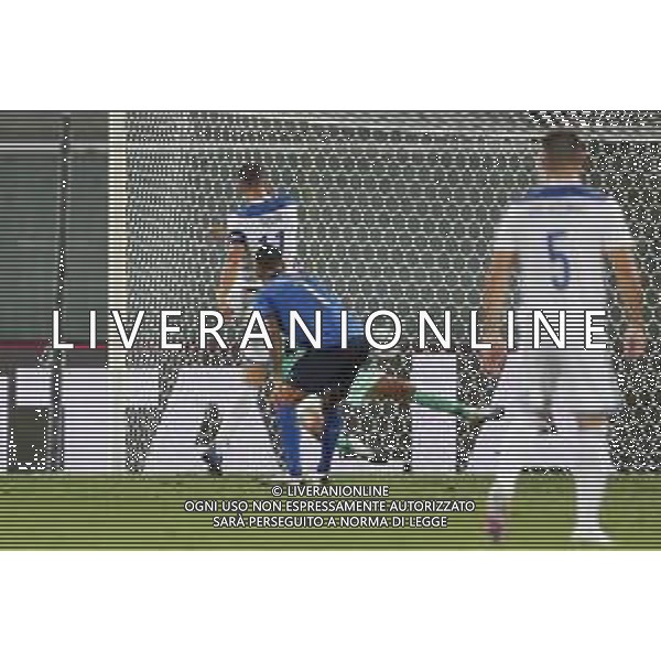 FIRENZE - UEFA Nations League gruppo A ITALIA - BOSNIA ERZEGOVINA 04/09/2020 nella foto: goal edin dzeko edin ©Claudio Zamagni/Agenzi Aldo Liverani s.a.s. during UEFA Nations League - group A between Italy and Bosnia ERZEGOVINA at Artemio Franchi Stadium on September 04 2020 in Florence photo credit by Claudio Zamagni/Aldo Liverani Photo Agency/ AGENZIA ALDO LIVERANI SAS