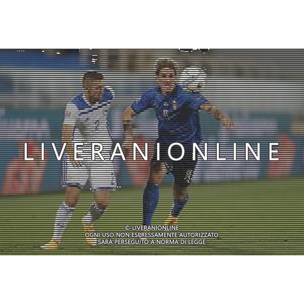 FIRENZE - UEFA Nations League gruppo A ITALIA - BOSNIA ERZEGOVINA 04/09/2020 nella foto: Zaniolo Nicolo’(Italia) ©Claudio Zamagni/Agenzi Aldo Liverani s.a.s. Zaniolo Nicolo’(Italia) during UEFA Nations League - group A between Italy and Bosnia ERZEGOVINA at Artemio Franchi Stadium on September 04 2020 in Florence photo credit by Claudio Zamagni/Aldo Liverani Photo Agency/ AGENZIA ALDO LIVERANI SAS