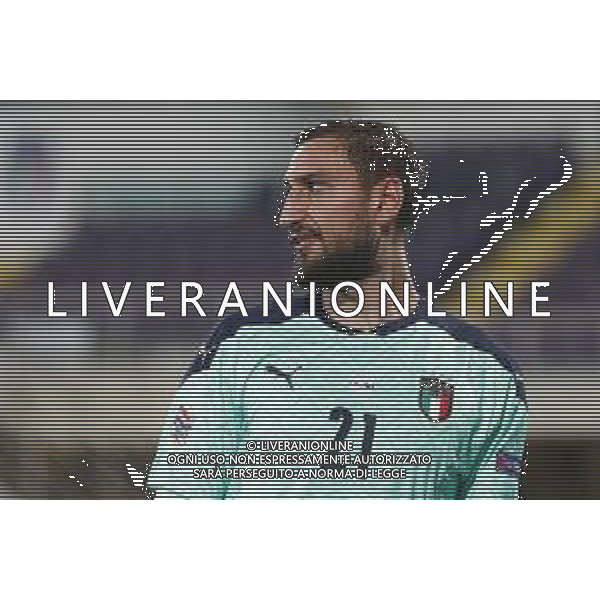 FIRENZE - UEFA Nations League gruppo A ITALIA - BOSNIA ERZEGOVINA 04/09/2020 nella foto: Donnarumma Gianluigi(Italia) ©Claudio Zamagni/Agenzi Aldo Liverani s.a.s. Donnarumma Gianluigi(Italia) during UEFA Nations League - group A between Italy and Bosnia ERZEGOVINA at Artemio Franchi Stadium on September 04 2020 in Florence photo credit by Claudio Zamagni/Aldo Liverani Photo Agency/ AGENZIA ALDO LIVERANI SAS