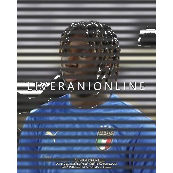 FIRENZE - UEFA Nations League gruppo A ITALIA - BOSNIA ERZEGOVINA 04/09/2020 nella foto: Kean Moise(Italia) ©Claudio Zamagni/Agenzi Aldo Liverani s.a.s. Kean Moise(Italia) during UEFA Nations League - group A between Italy and Bosnia ERZEGOVINA at Artemio Franchi Stadium on September 04 2020 in Florence photo credit by Claudio Zamagni/Aldo Liverani Photo Agency/ AGENZIA ALDO LIVERANI SAS