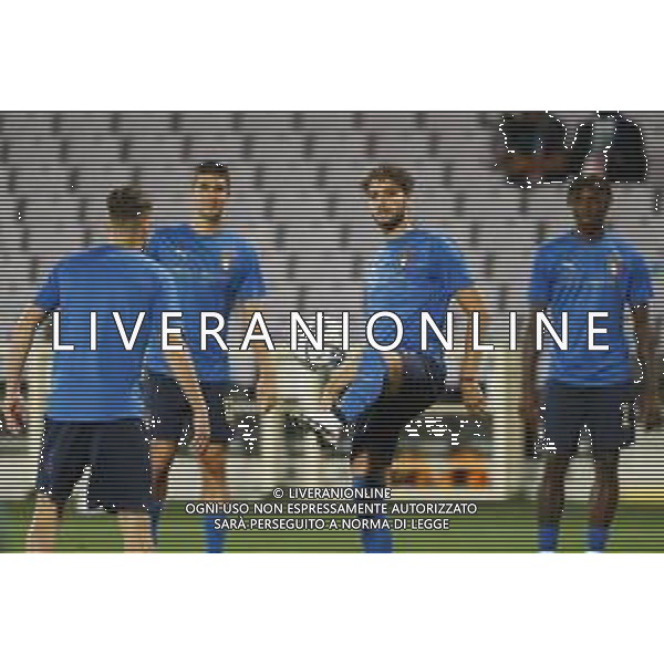 FIRENZE - UEFA Nations League gruppo A ITALIA - BOSNIA ERZEGOVINA 04/09/2020 nella foto: Locatelli Manuel(Italia) ©Claudio Zamagni/Agenzi Aldo Liverani s.a.s. Locatelli Manuel(Italia) during UEFA Nations League - group A between Italy and Bosnia ERZEGOVINA at Artemio Franchi Stadium on September 04 2020 in Florence photo credit by Claudio Zamagni/Aldo Liverani Photo Agency/ AGENZIA ALDO LIVERANI SAS