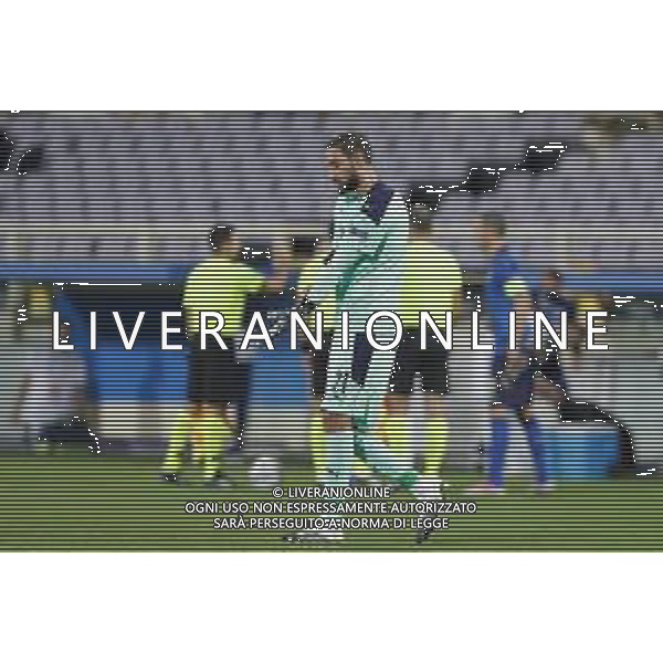 FIRENZE - UEFA Nations League gruppo A ITALIA - BOSNIA ERZEGOVINA 04/09/2020 nella foto: Donnarumma Gianluigi(Italia) ©Claudio Zamagni/Agenzi Aldo Liverani s.a.s. Donnarumma Gianluigi(Italia) during UEFA Nations League - group A between Italy and Bosnia ERZEGOVINA at Artemio Franchi Stadium on September 04 2020 in Florence photo credit by Claudio Zamagni/Aldo Liverani Photo Agency/ AGENZIA ALDO LIVERANI SAS