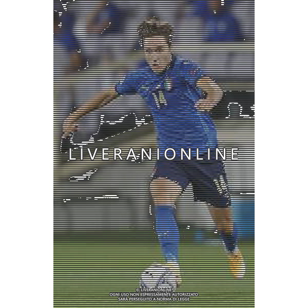 FIRENZE - UEFA Nations League gruppo A ITALIA - BOSNIA ERZEGOVINA 04/09/2020 nella foto: Chiesa Federico(Italia) ©Claudio Zamagni/Agenzi Aldo Liverani s.a.s. Chiesa Federico(Italia) during UEFA Nations League - group A between Italy and Bosnia ERZEGOVINA at Artemio Franchi Stadium on September 04 2020 in Florence photo credit by Claudio Zamagni/Aldo Liverani Photo Agency/ AGENZIA ALDO LIVERANI SAS