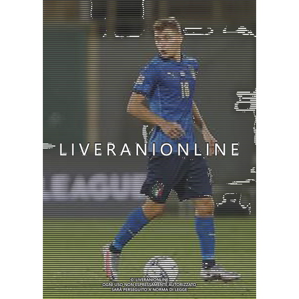FIRENZE - UEFA Nations League gruppo A ITALIA - BOSNIA ERZEGOVINA 04/09/2020 nella foto: Barella Nicolo’(Italia) ©Claudio Zamagni/Agenzi Aldo Liverani s.a.s. Barella Nicolo’(Italia) during UEFA Nations League - group A between Italy and Bosnia ERZEGOVINA at Artemio Franchi Stadium on September 04 2020 in Florence photo credit by Claudio Zamagni/Aldo Liverani Photo Agency/ AGENZIA ALDO LIVERANI SAS